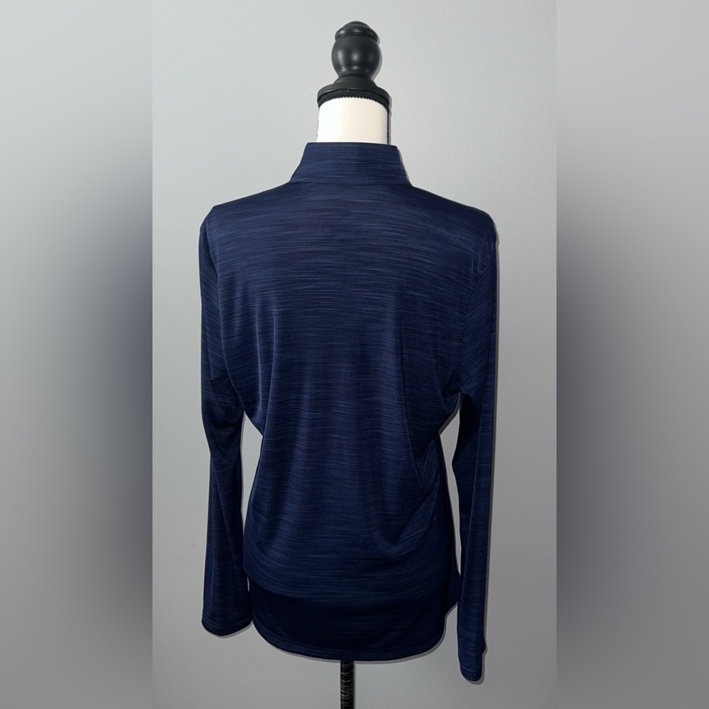 Adidas- Navy quarter zip up - Picture 3 of 5